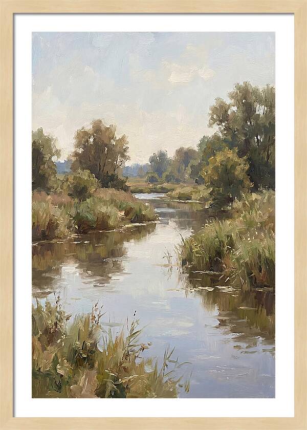 Peaceful River Reflections