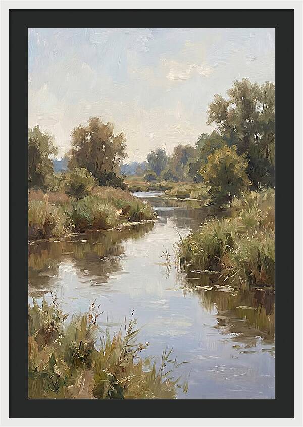 Peaceful River Reflections