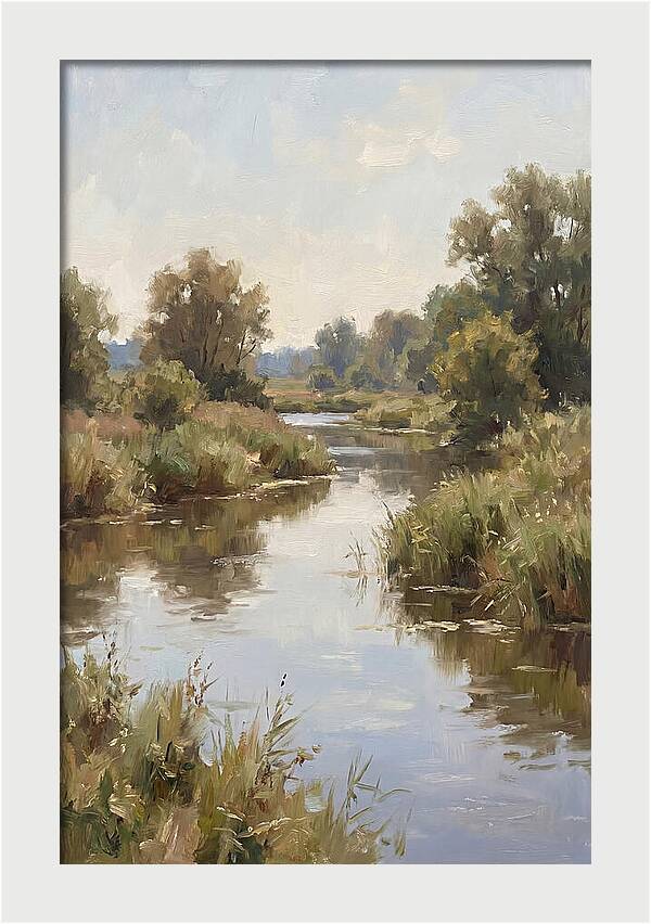 Peaceful River Reflections