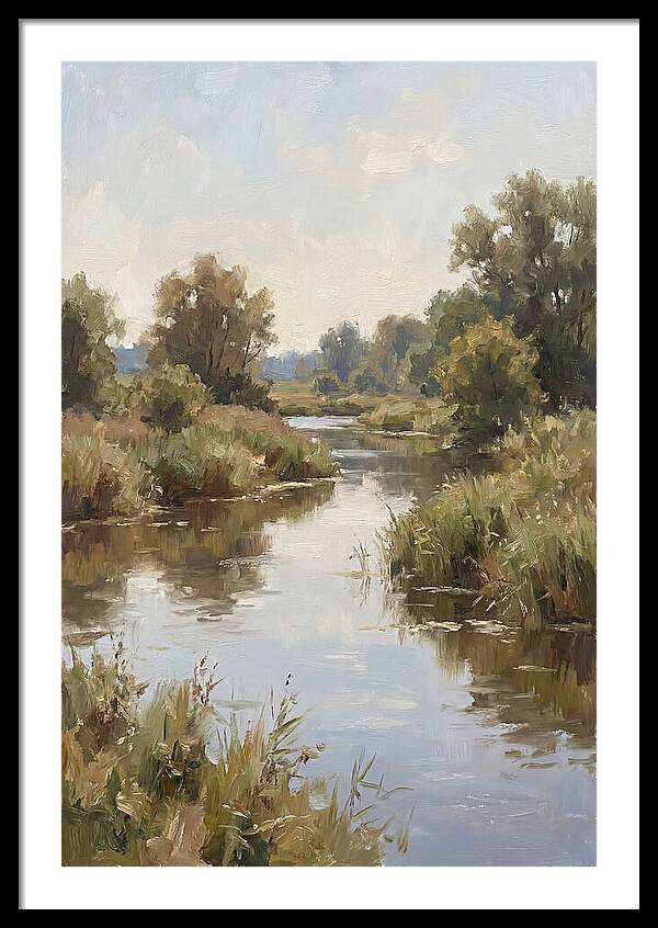 Peaceful River Reflections