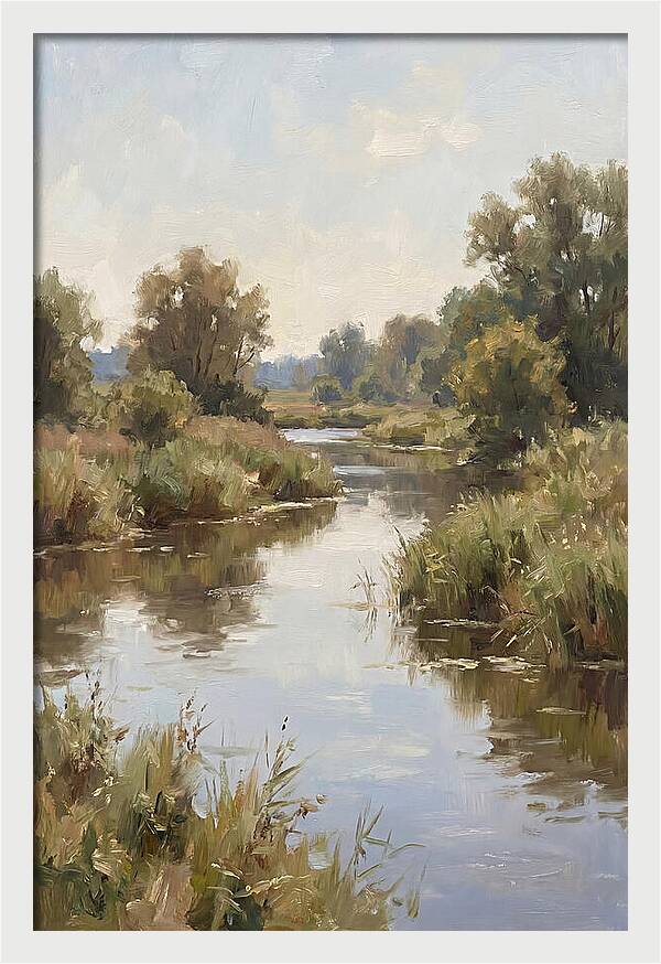 Peaceful River Reflections