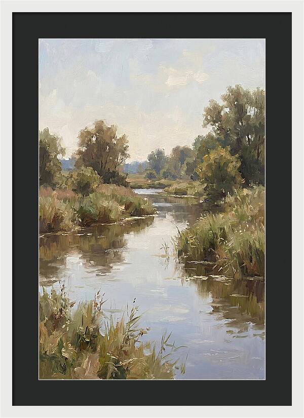 Peaceful River Reflections