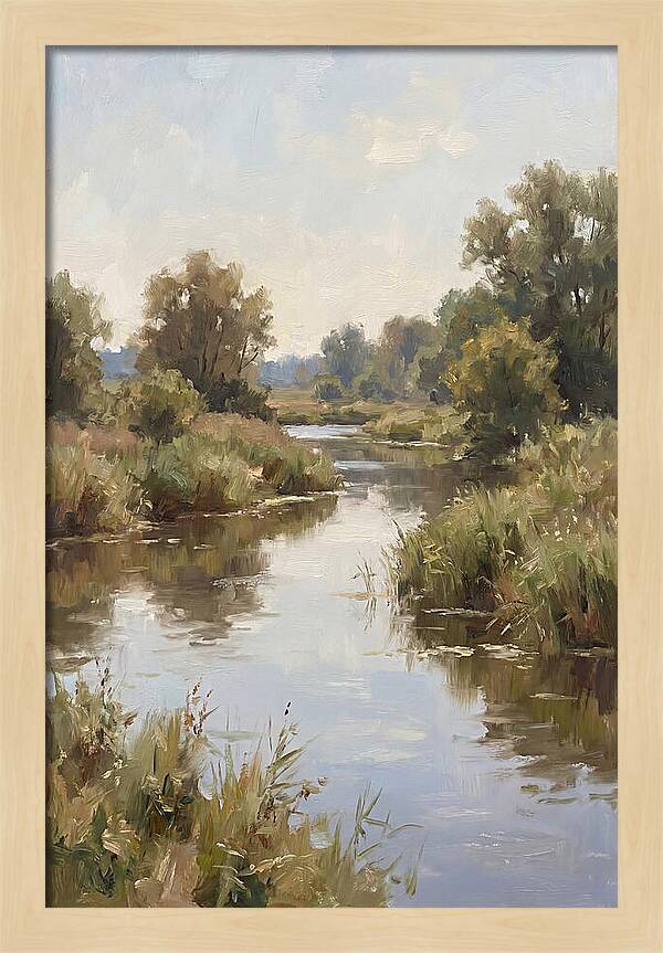 Peaceful River Reflections
