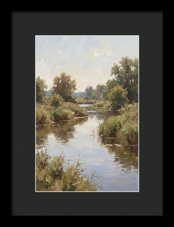 Peaceful River Reflections