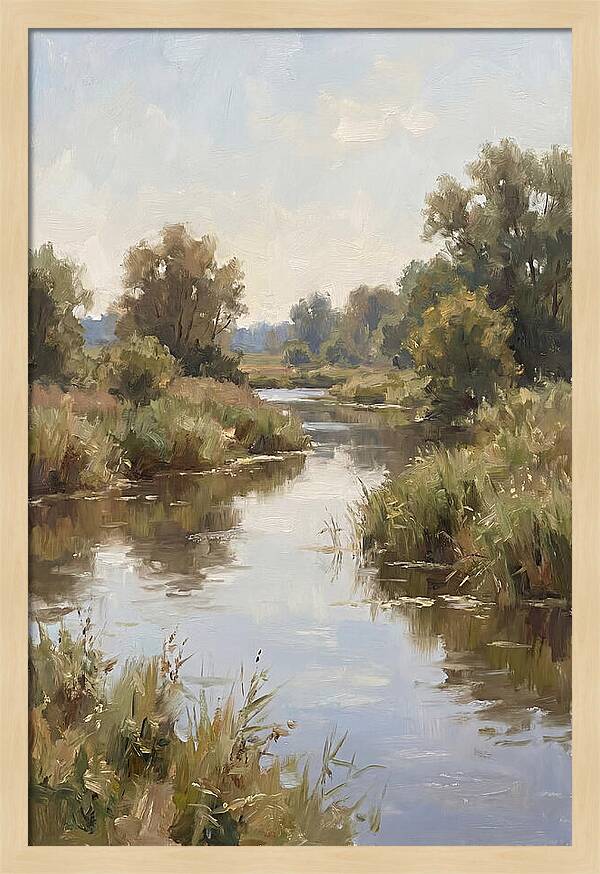 Peaceful River Reflections