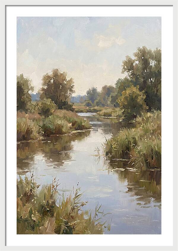Peaceful River Reflections