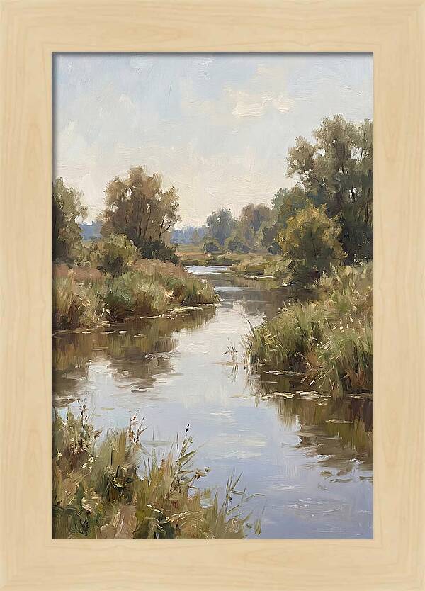 Peaceful River Reflections