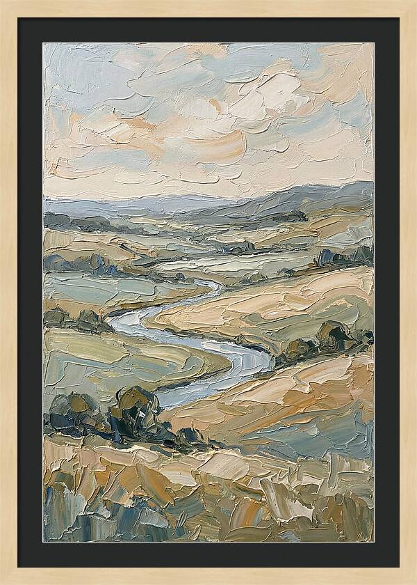 Peaceful River Valley