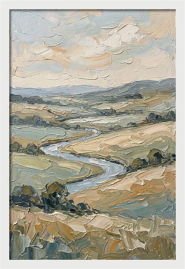 Peaceful River Valley