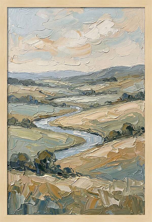 Peaceful River Valley