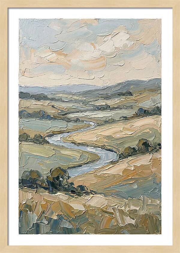 Peaceful River Valley
