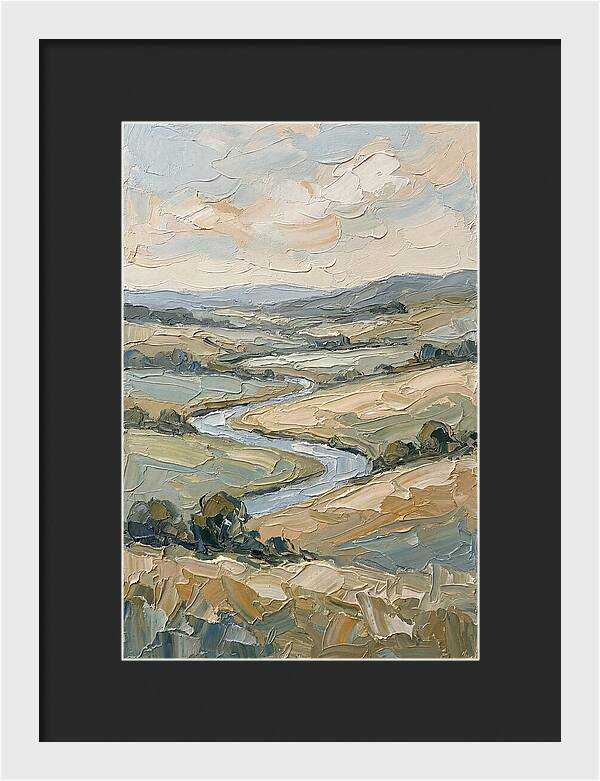 Peaceful River Valley