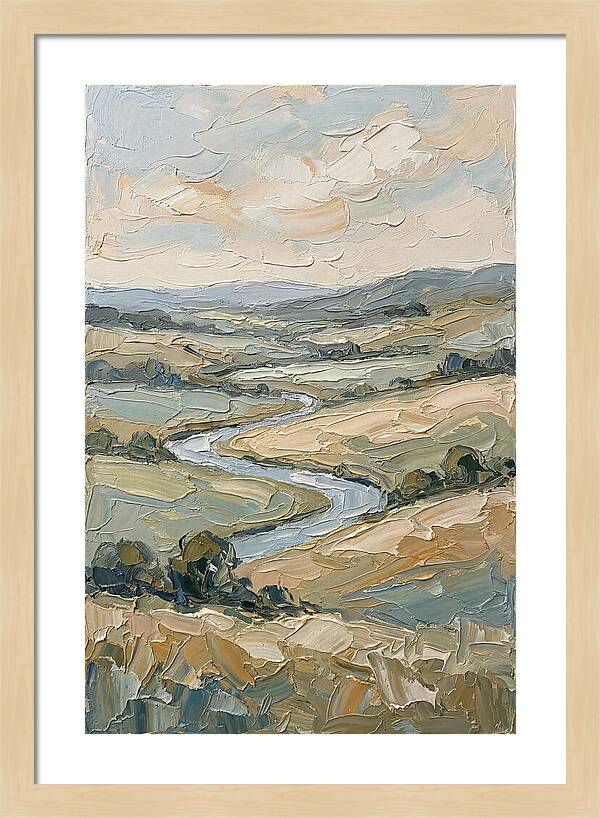 Peaceful River Valley
