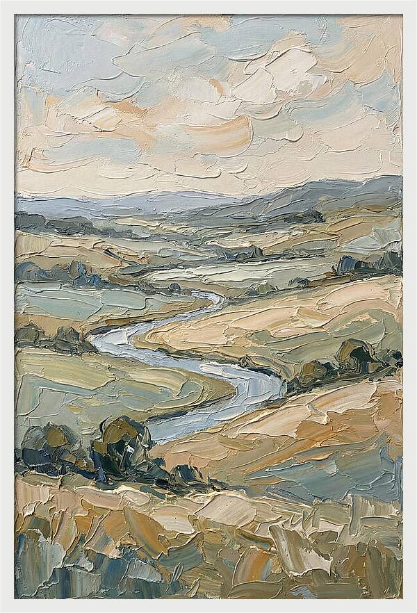 Peaceful River Valley