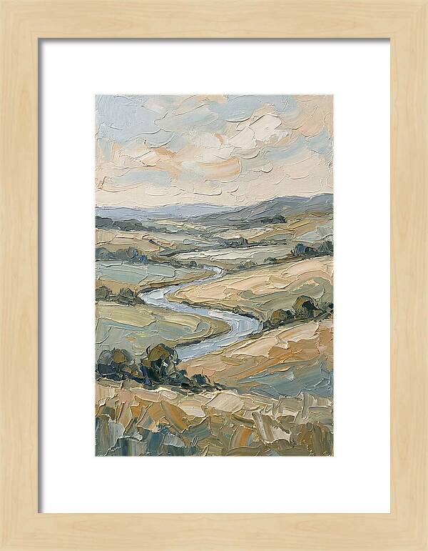 Peaceful River Valley