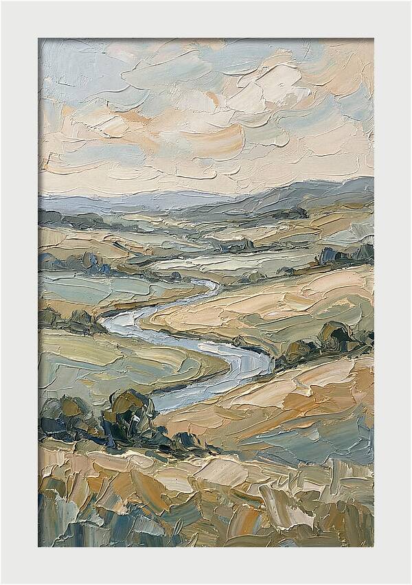 Peaceful River Valley