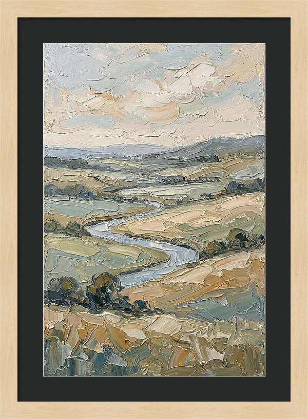 Peaceful River Valley