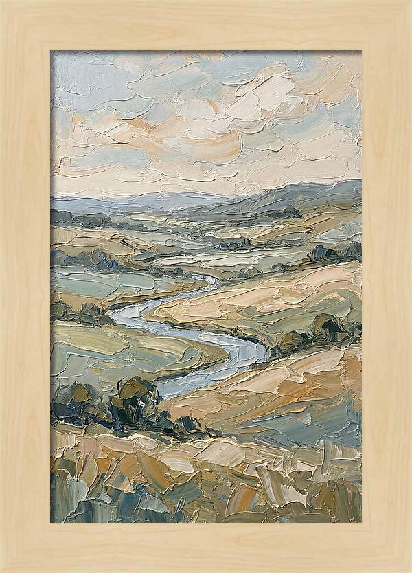 Peaceful River Valley