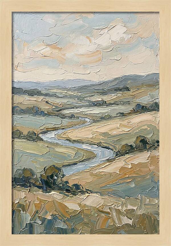 Peaceful River Valley