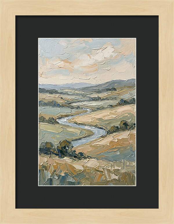 Peaceful River Valley