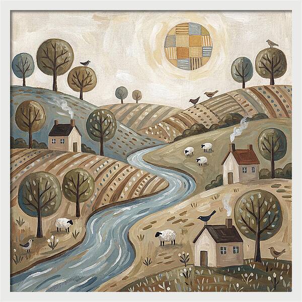 Peaceful Rural Serenity