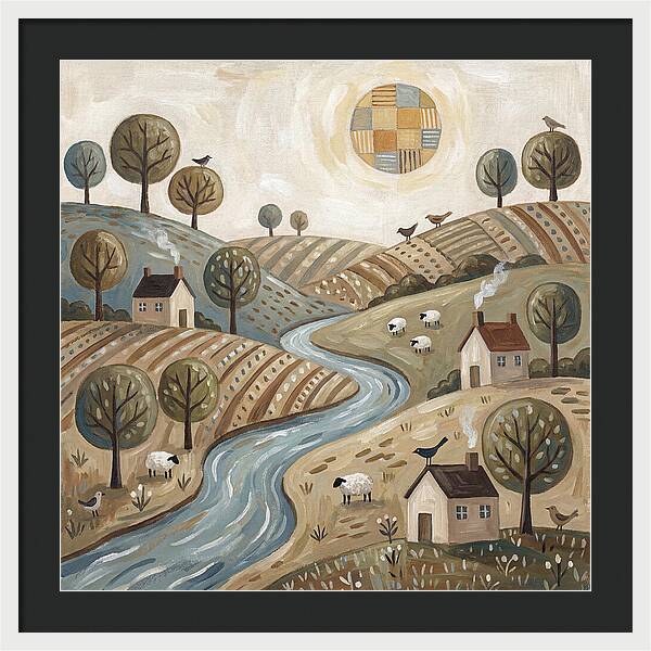 Peaceful Rural Serenity