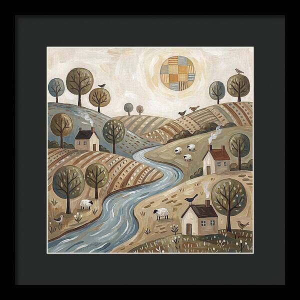 Peaceful Rural Serenity