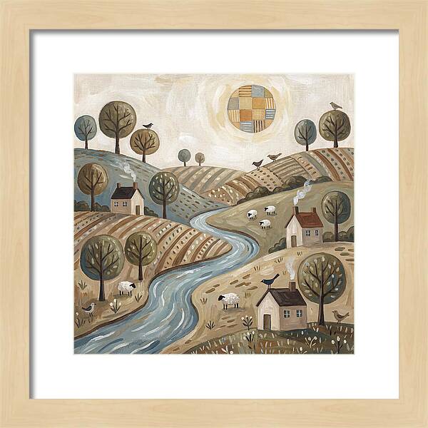 Peaceful Rural Serenity