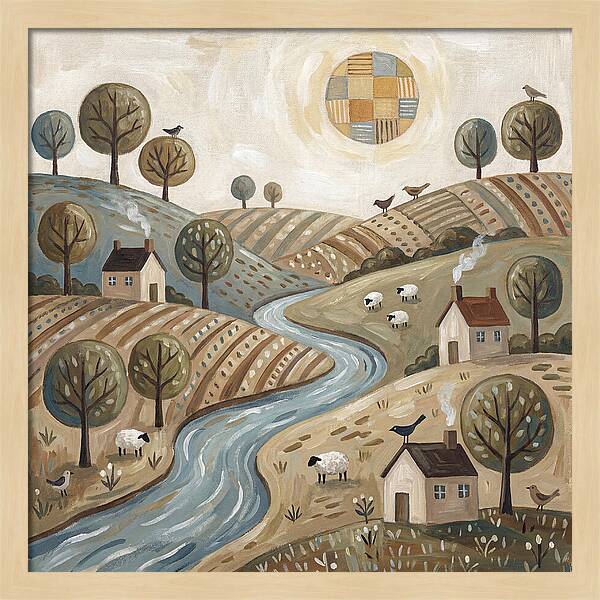 Peaceful Rural Serenity