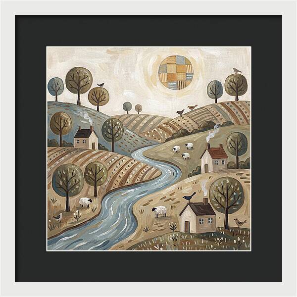 Peaceful Rural Serenity