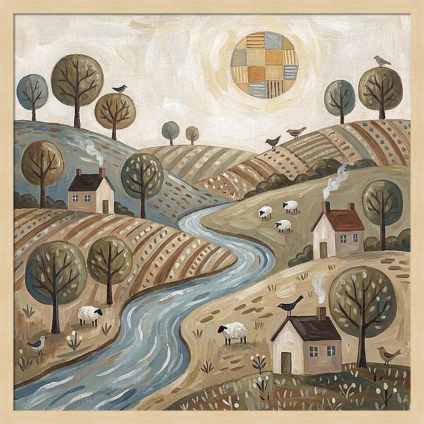 Peaceful Rural Serenity