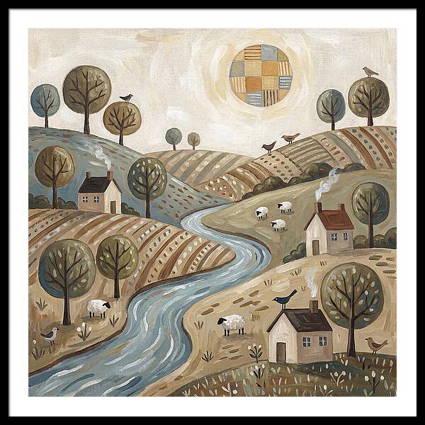 Peaceful Rural Serenity