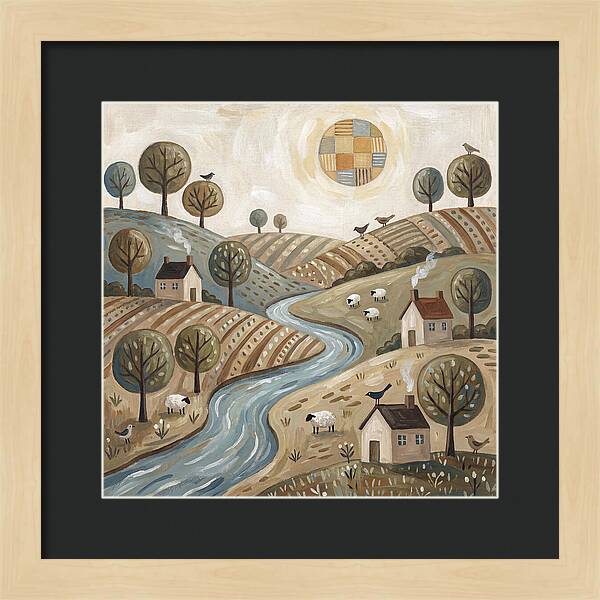 Peaceful Rural Serenity