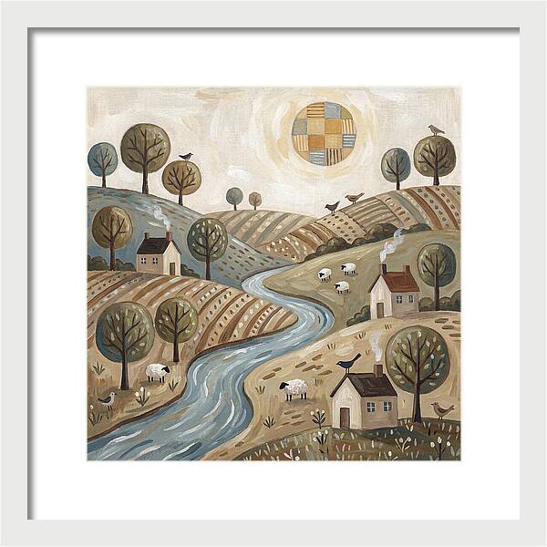 Peaceful Rural Serenity
