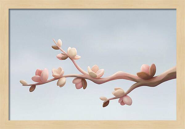 Peach Blossom Serenity