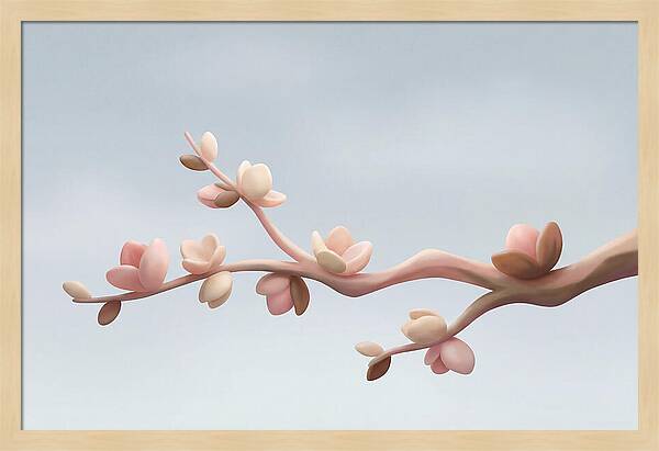 Peach Blossom Serenity