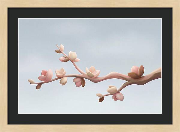 Peach Blossom Serenity