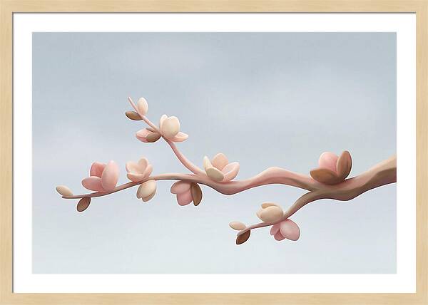 Peach Blossom Serenity