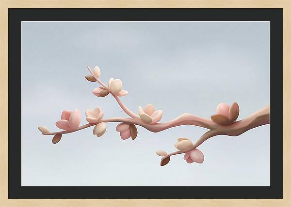 Peach Blossom Serenity