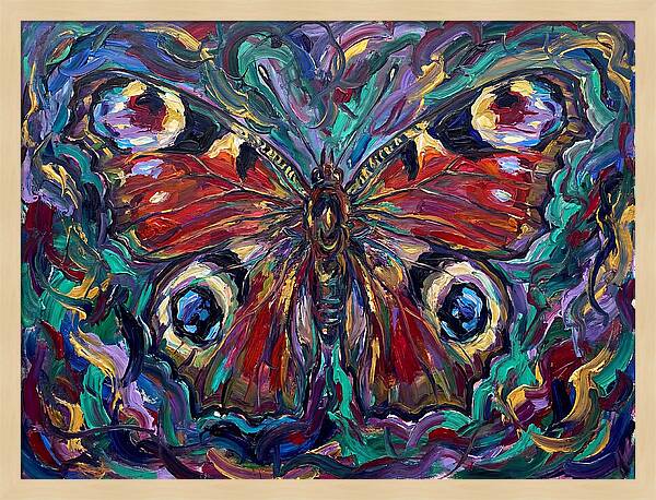 Peacock Butterfly Vibrance