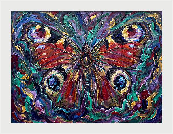 Peacock Butterfly Vibrance