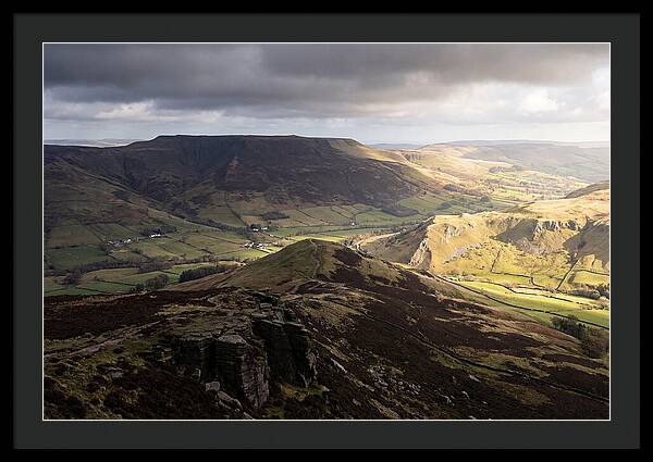 Peak District From Mam Tor