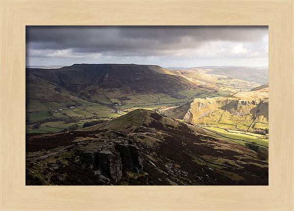 Peak District From Mam Tor
