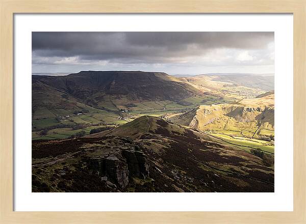 Peak District From Mam Tor