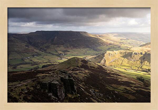 Peak District From Mam Tor