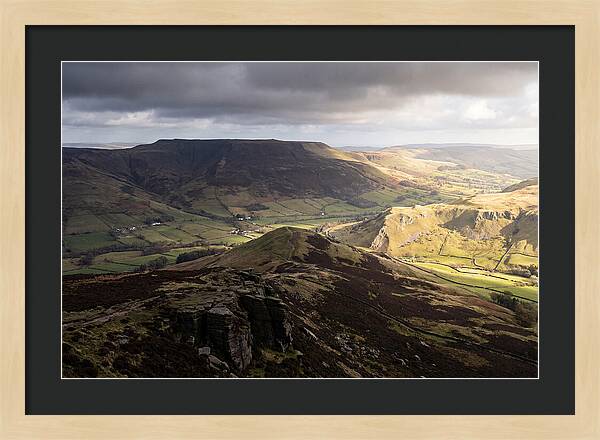 Peak District From Mam Tor
