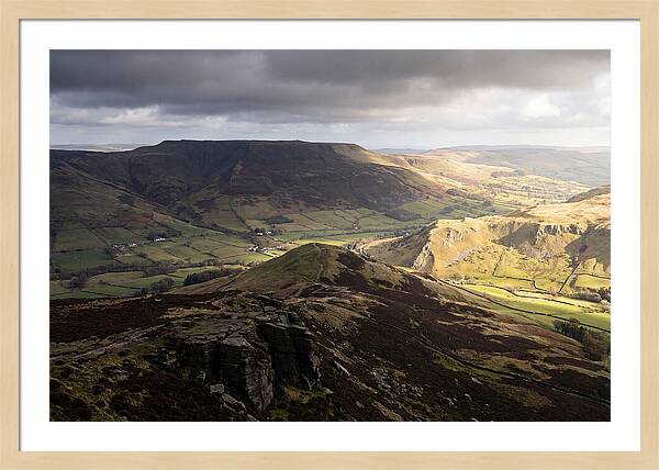 Peak District From Mam Tor