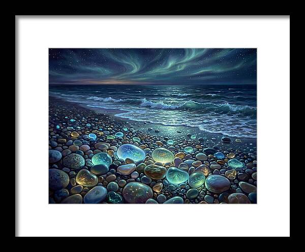 Pebble Beach At Night