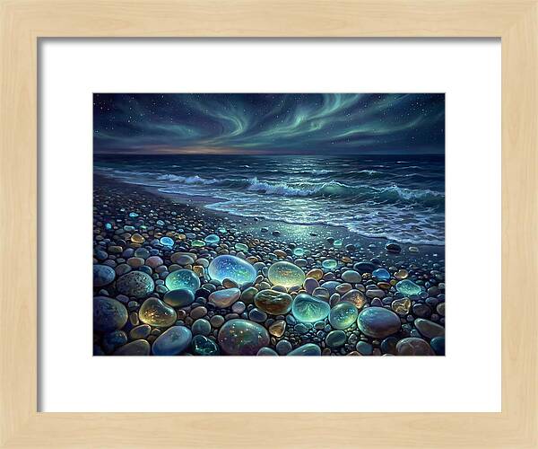 Pebble Beach At Night