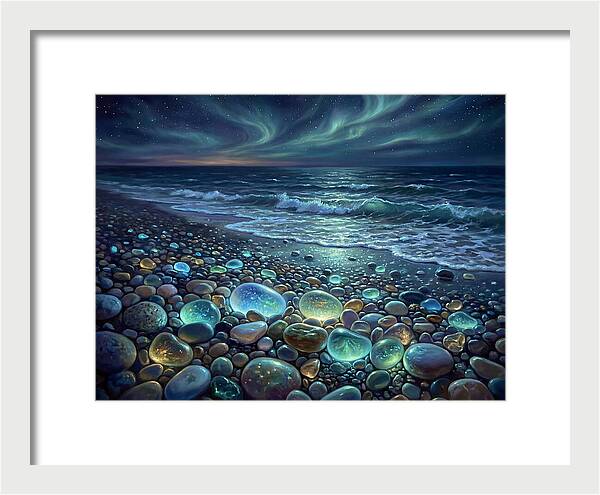 Pebble Beach At Night